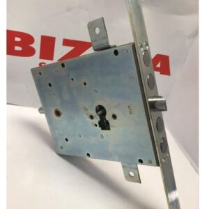 SERRATURA A CILINDRO EUROPEO AD INFILARE 3 MANDATE INTERASSE 27 mm 4 CATENACCI DESTRA