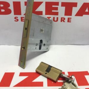 SERRATURA AD INFILARE A FASCIA SOLO MANDATA A PROFILO EUROPEO entrata 60