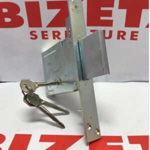 SERRATURA AD INFILARE SOLO MANDATA CON CHIAVE A SPILLO entrata mm 60