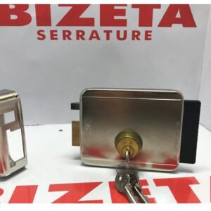 SERRATURA DA APPLICARE ELETTRICA da 50-70 mm SINISTRA