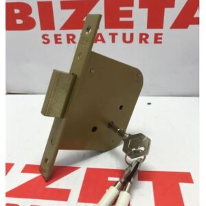 SERRATURA INFILARE CON CHIAVE A SPILLO entrata 60 BORDO QUADRO 2 MANDATE