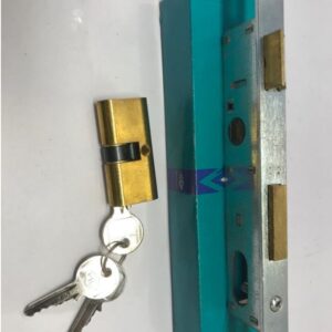 SERRATURA INFILARE PER MONTANTI 1 MANDATA E SCROCCO INTERASSE 68 FRONTALE mm 16