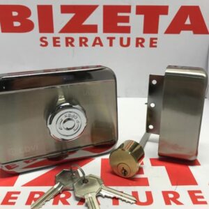 SERRATURA MOTORIZZATA CON POMOLO INTERNO